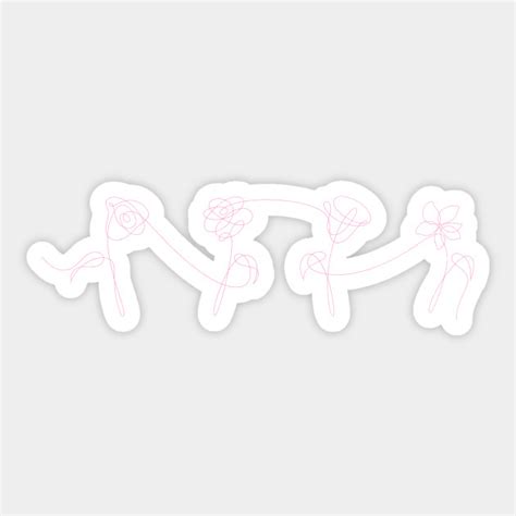 BTS LOVE YOURSELF LOGOS - Bts - Sticker | TeePublic