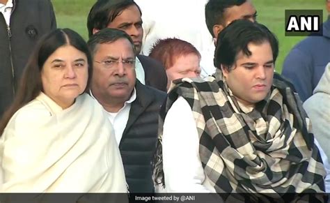 Sanjay Gandhi Birth Anniversary: Maneka, Varun Gandhi Pay Tribute In Delhi