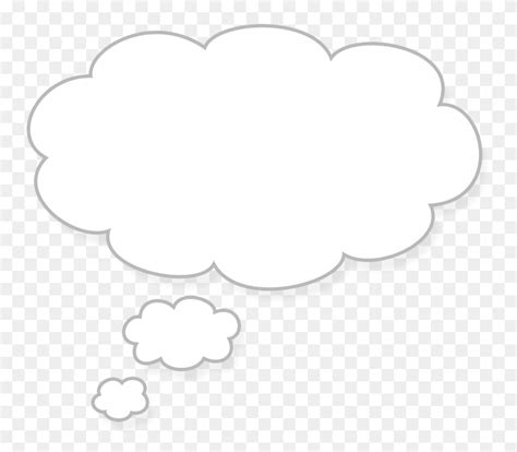 White Cloud Clip Art - Puddle Clipart Black And White - FlyClipart