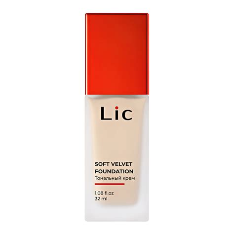LIC Крем тональный Soft Velvet, 02Y, 32 мл купить по цене 1760₽ в ЛЭТУАЛЬ