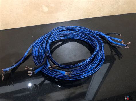 Kimber Kable 8TC Blue Black Shotgun Bi Wire Speaker Cable Photo