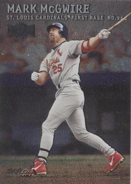 Skybox Metal Mark Mcgwire For Sale Online Ebay