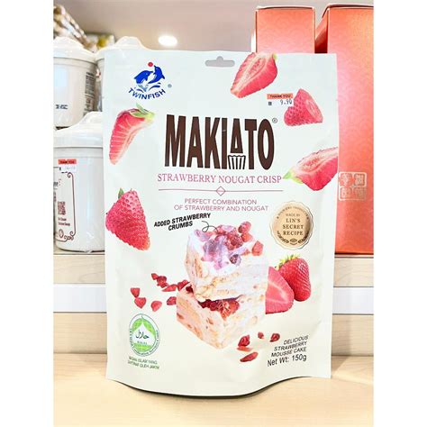 TWINFISH1 MAKIATO Strawberry Nougat Crisp 2 MAKIATO Blueberry