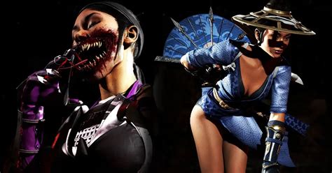 Mileena And Kitana Rock Their Half And Half And Endless Summer Costumes