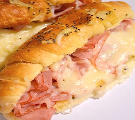 Ham and Cheese Party Rolls Recipes