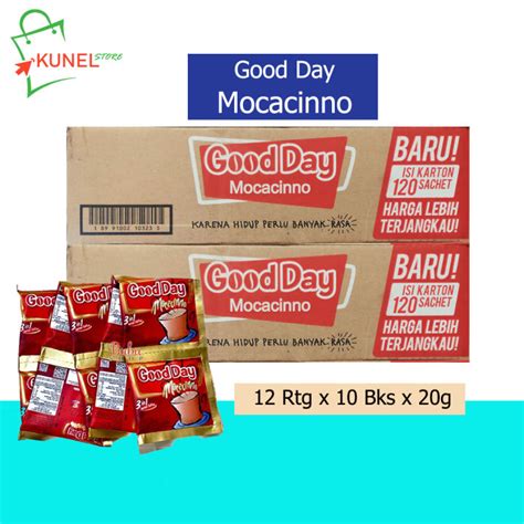 Kopi Good Day Mocacinno 20g X 12Rtg X 10 Bks 1 Karton Dus Lazada