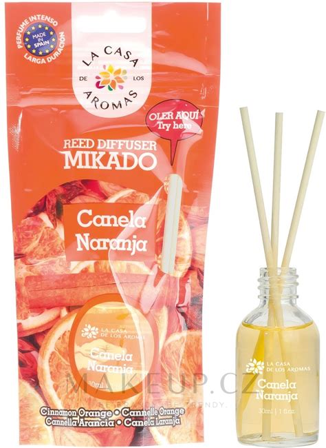 La Casa de Los Aromas Mikado Reed Diffuser Aroma difuzér Skořice a