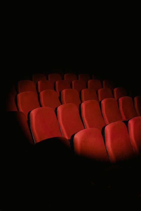 Empty Red Seats in Movie Theater · Free Stock Photo