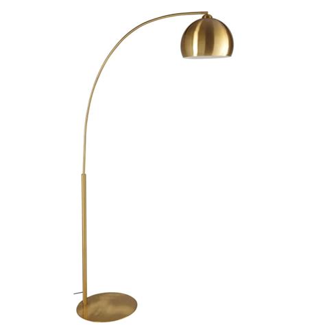 Stehlampe Aus Goldfarbenem Metall H Cm Gold Sphere Maisons Du Monde