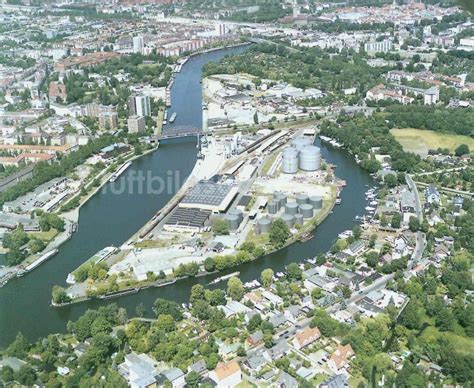 Berlin Von Oben Binnenhafen S Dhafen In Berlin Deutschland