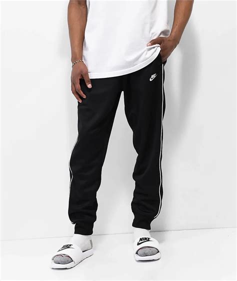 Nike Sportswear Club Polyknit Black And White Jogger Sweatpants