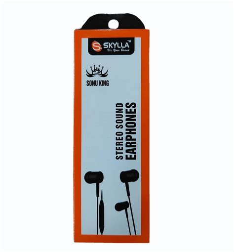 Black Skylla Stereo Sound Earphone Mobile At Rs 99 Piece In Baddi ID