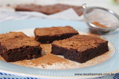 Brownie De Chocolate Receitas Mais