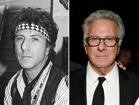 Actores De Los 80 Antes Y Ahora Dustin Hoffman 80s Celebrities