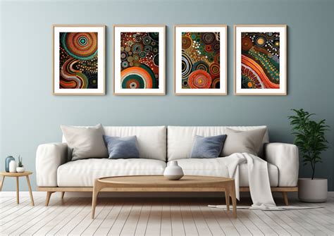 Aboriginal Art ABORIGINAL Print Patterns Art Print Aboriginal Wall Art ...