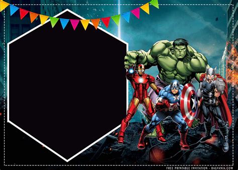 Free Printable Superhero Birthday Cards - Printable Form, Templates and Letter