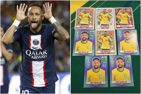 Neymar Brinca Ao Exibir Figurinhas Raras Dele Mesmo Aceito Propostas