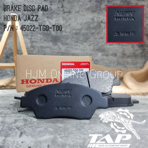 Brake Disc Pad Jazz Freed City Stream Mobilio Ferio Front Brake Pads