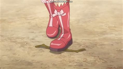 Anime Red Boots Slip Youtube