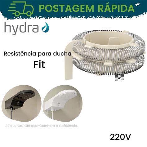Resistência Para Chuveiro Hydra - Resistência Hydra para Chuveiro Ducha FIT 6800W 220V Original | Shopee ...