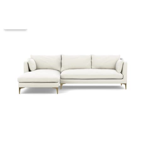 Interior Define Caitlin Sectional Sofa W Left Chaise AptDeco