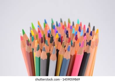 Colorful Pencil Art Drawing Education Art Stock Photo 1459059869 ...