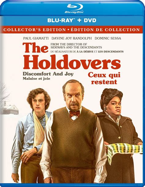 The Holdovers Collectors Edition Blu Ray Dvd Bilingual Amazon