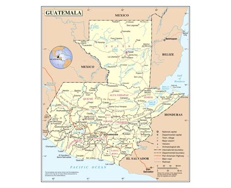 Maps Of Guatemala Collection Of Maps Of Guatemala North America