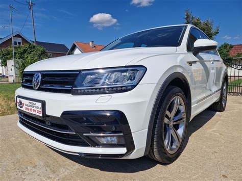 Vw Tiguan Tdi R Line Tkm Navi Led Tempomat Alu Pdc El Paket