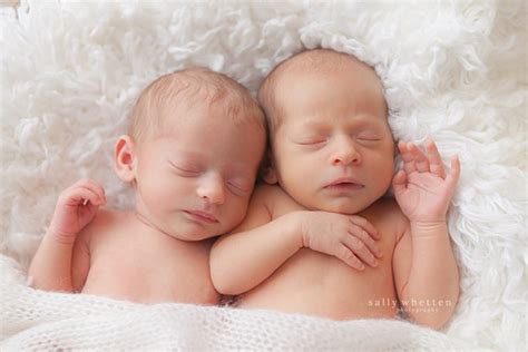 Mesa AZ Newborn Twin Baby Photo Shoot - sallywhettenphotography.com