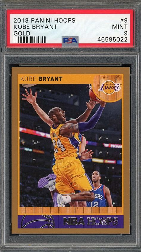 Kobe Bryant Panini Card - Printable Cards