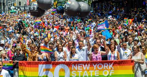 Cuomo Signs Law Banning Gay Panic Defense Thousands March At Pride