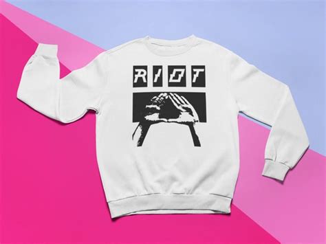 Riot Hands Sweatshirt Riot Girls Pussy Riot Lgbtq Vintage Etsy