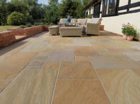 Jw Grant Riven Sandstone Paving Patios Landscaping