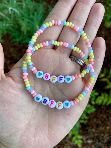 Rainbow Bracelet Best Friend T Girl Birthday T Bff Best