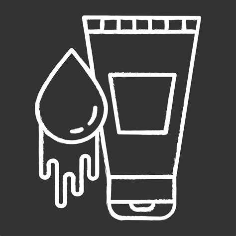 Water Based Lubricant Chalk Icon Product For Safe Sex Natural Lube Male Gel Healthy Intimate