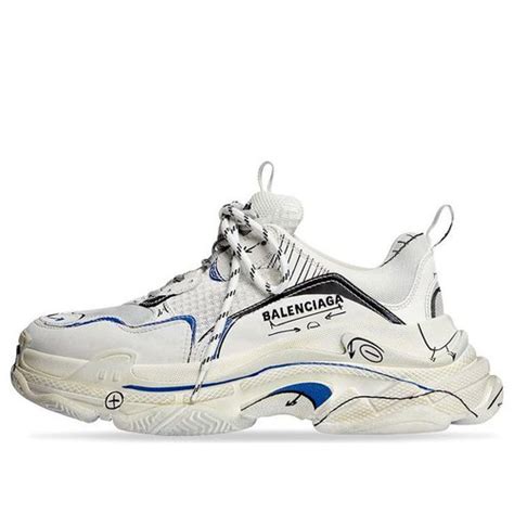 Balenciaga Triple S 'White' - 524039W3SRB9014 | Solesense