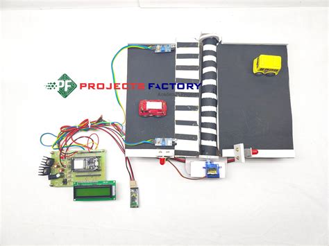 Zebra Crossing With Automatic Speed Breaker Electrical Electronics