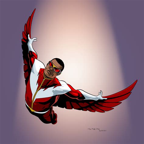 Falcon (Sam Wilson) by arunion on DeviantArt