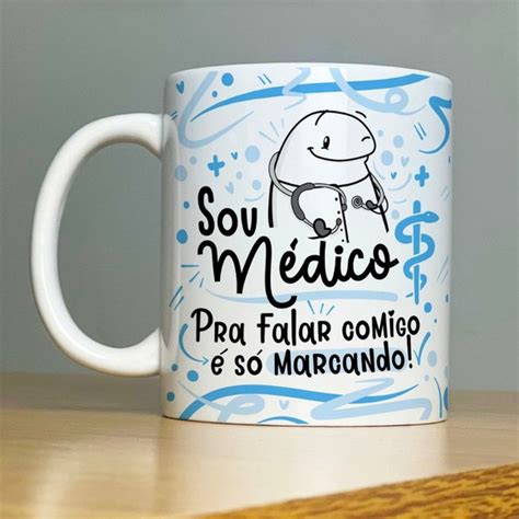 Caneca Profissões Flork Médico Elo7 Produtos Especiais