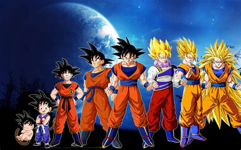 Imagen Evolucion De Goku Dragon Ball Wiki