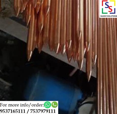 copper grounding rods solid copper earth rod latest price