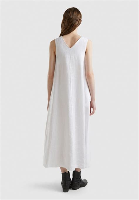 Платье United Colors of Benetton, цвет: белый, RTLADN107301 — купить в ...