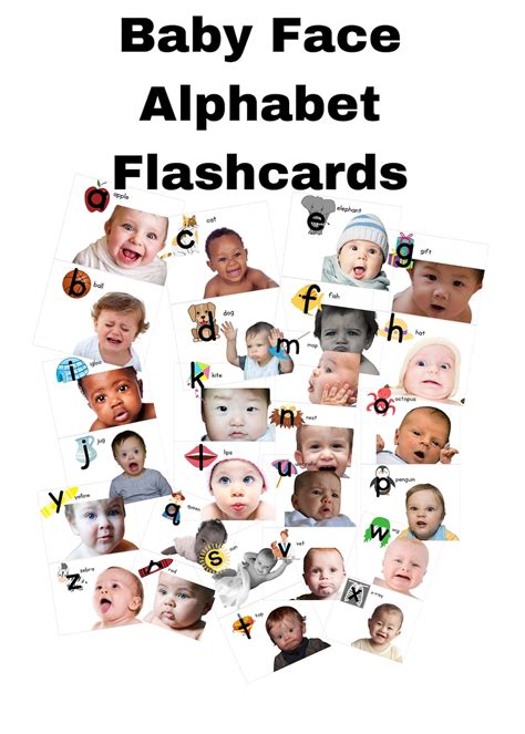 Flashcards for Baby and Toddler - Etsy