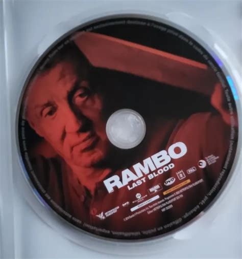 Rambo Last Blood Dvd Sylvester Stallone Adrian Grunberg Paz Vega