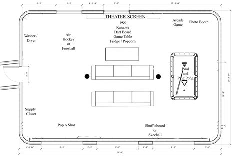 First home theater / game room build -- help with design / logistics / components | AVS Forum