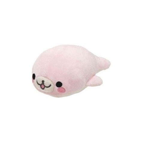 Kawaii San X Plush Toy Pale Pink Mamegoma Seal Amazon Co Uk Toys