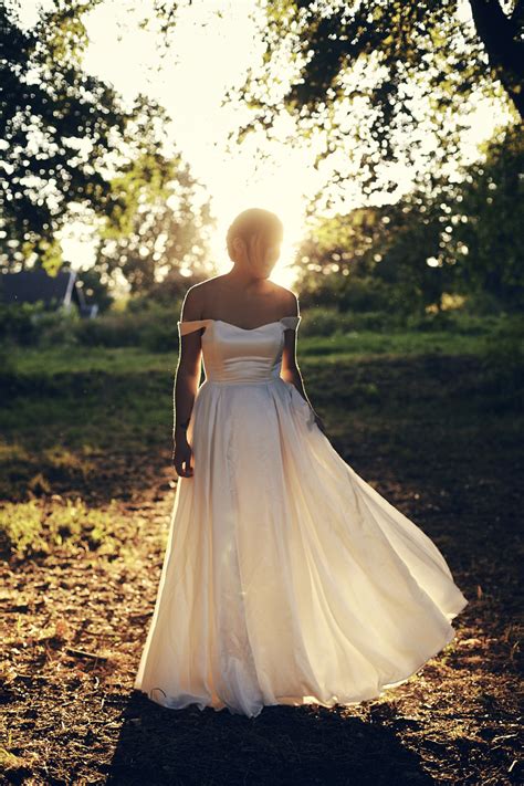 Bardot Wedding Dress, Boho Wedding Dress, Beach Wedding Dress, Wedding