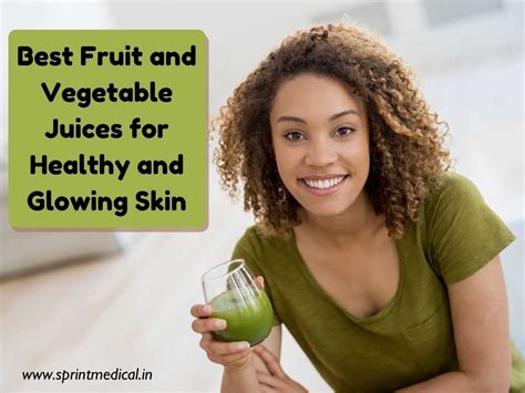 Best Fruit And Vegetable Juices For Healthy And Glowing Skin Sprint