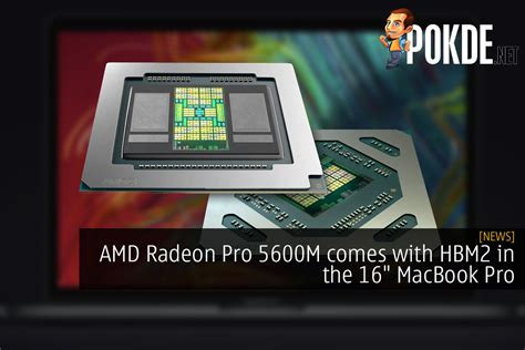 AMD Radeon Pro 5600M Comes With HBM2 In The 16 MacBook Pro Pokde Net